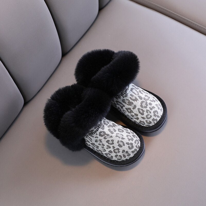  Winter Snow Boots Children Fashion Boots Baby Shoes Girls Ankle Boots Toddlers Warm Fur Shoes SNB210
