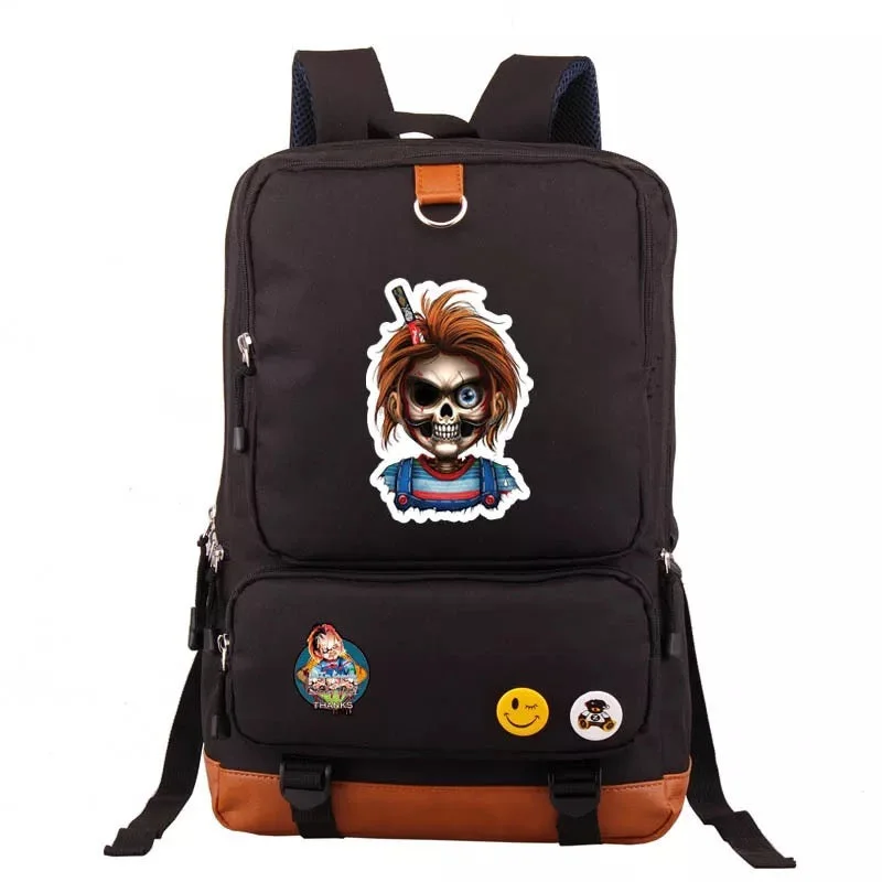 Buzzdaisy Child's Play Chucky #2 School Bag Water Proof Backpack NoteBook Laptop