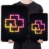 Rammstein Logo - Vintage Metal Signs(12*16Inch) - Music