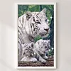 Bead Embroidery - Full Printed 9CT Tigers(35x58 CM)
