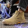 6KV Insulated Work Safety Shoes: Heat-Resistant, Spark-Resistant, Anti-Smashing, Anti-slip, Wear-Resistant, Anti-Piercing, Shock-Absorbing Steel-Toe Safety Work Shoes, Mountaineering Shoes, Sports Shoes