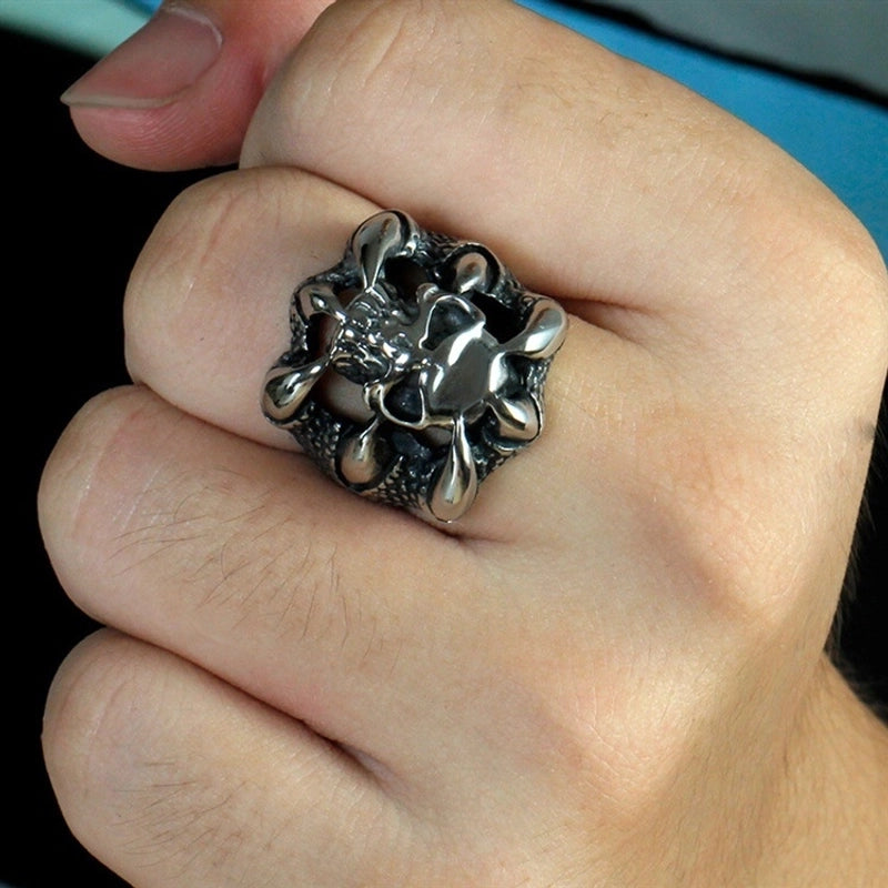 Ethnic Style Skull Titanium Steel Halloween