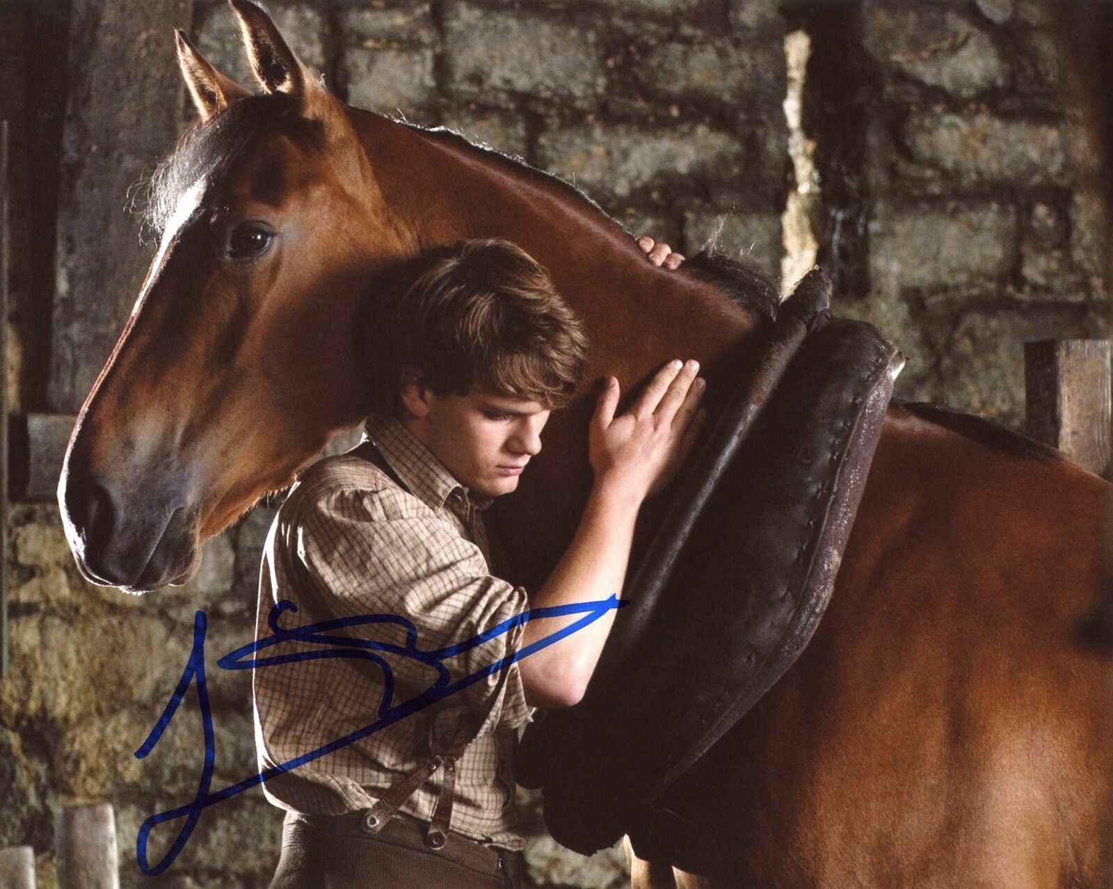 Jeremy Irvine Autographed Signed 8x10 Photo Poster painting ( War Horse ) REPRINT