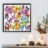 (Multistyle) Papillon Flottant-Peinture Diamant En Forme Sp&eacute;ciale-30 * 30CM