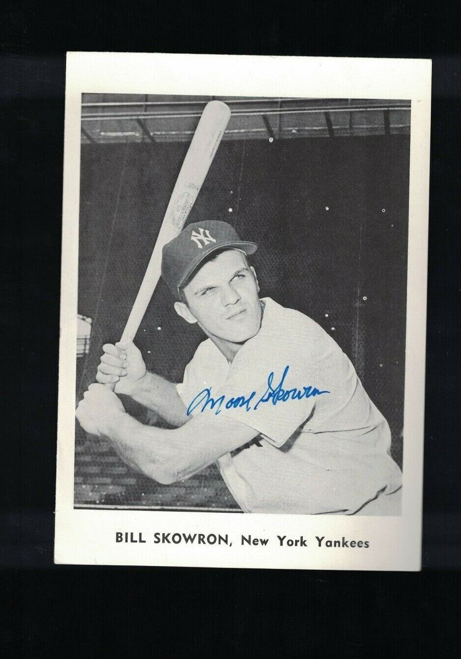 Moose Skowron New York Yankees Signed 1960's Picture Pack Photo Poster painting W/Our COA