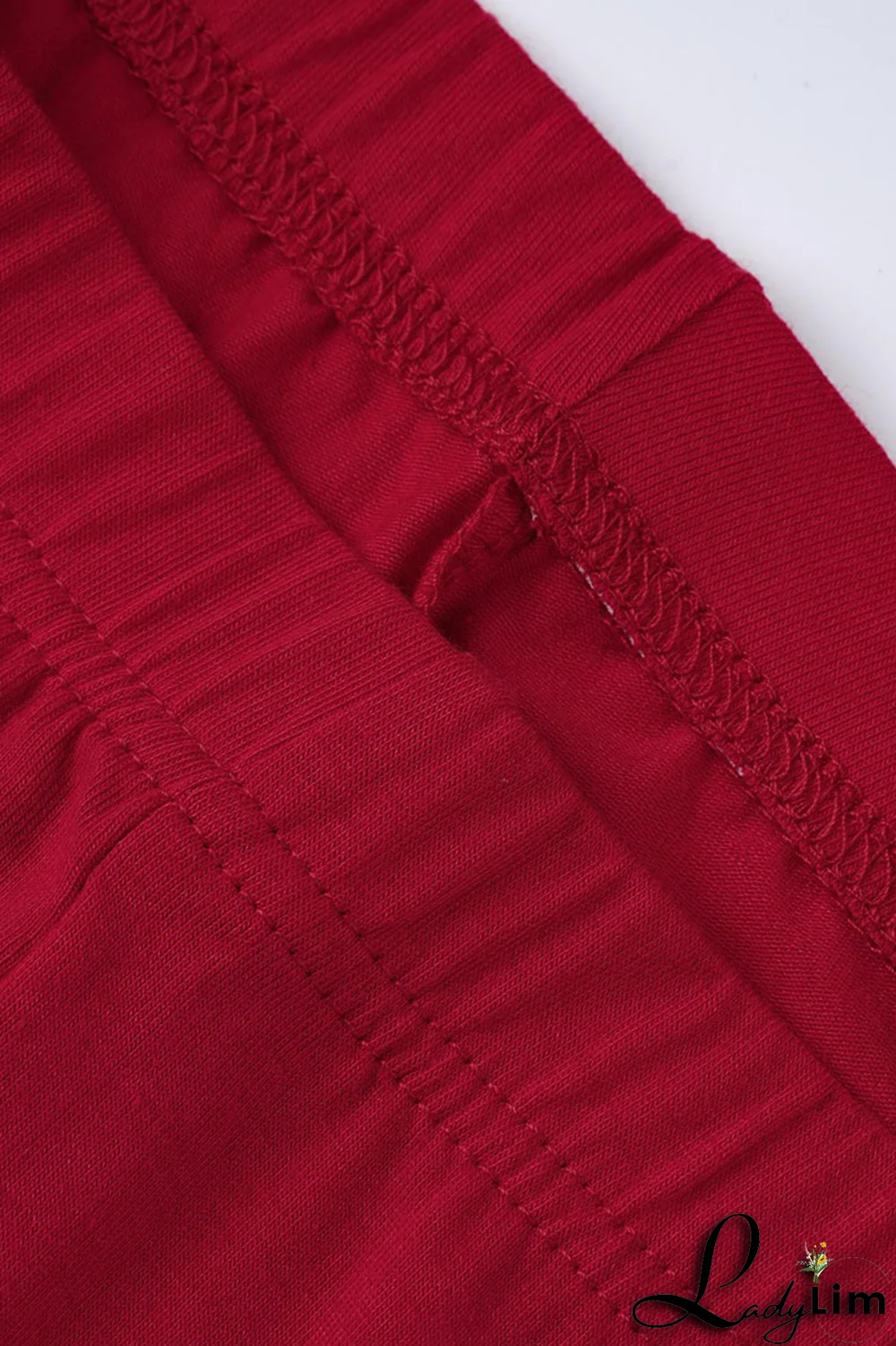 Black Sexy Solid Split Joint O Neck Plus Size