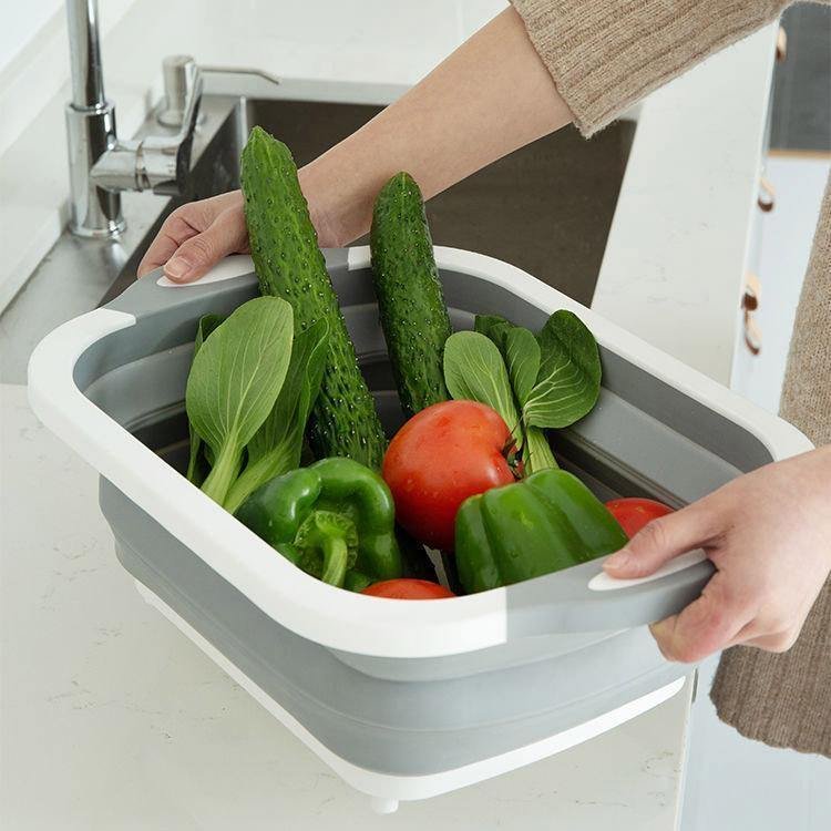 Collapsible Storage Chopping Board - vzzhome