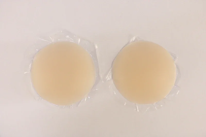 Billionm Reusable Invisible Silicone Nipple Covers Self Adhesive Breast Chest Stickers Nipples Pasties Pad Boob Tape 7cm 8cm 10cm