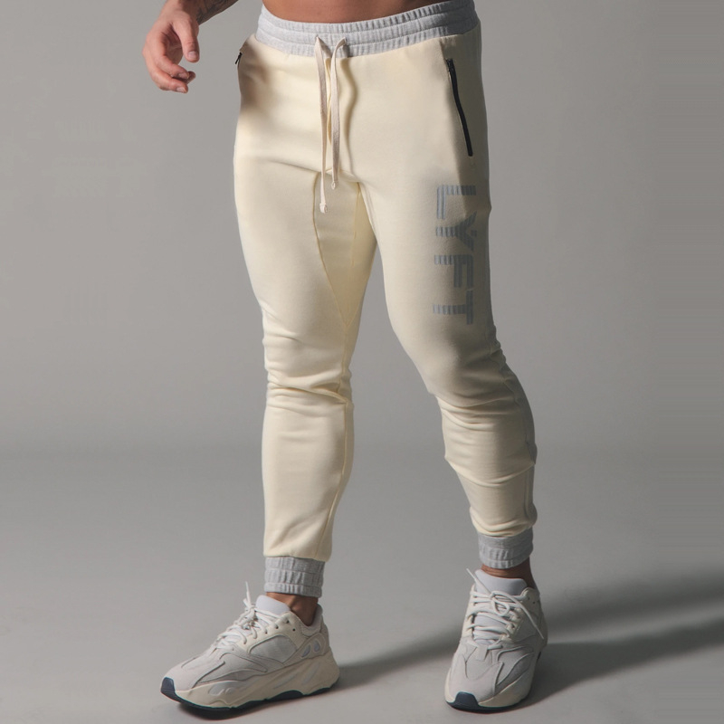 Mayfirstrecords Piping Sweatpants Men – Gym Training Joggers for Workout  
