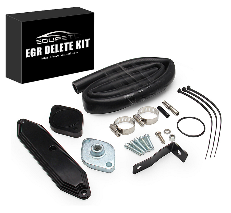 2011 to 2019 Ford F250 F350 6.7L EGR Cooler Delete Kit Powerstroke Diesel