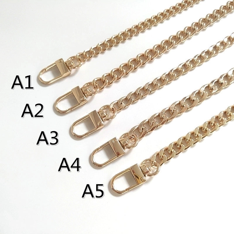 All Seasons Alloy Solid Color Sling Strap Bag Accessories