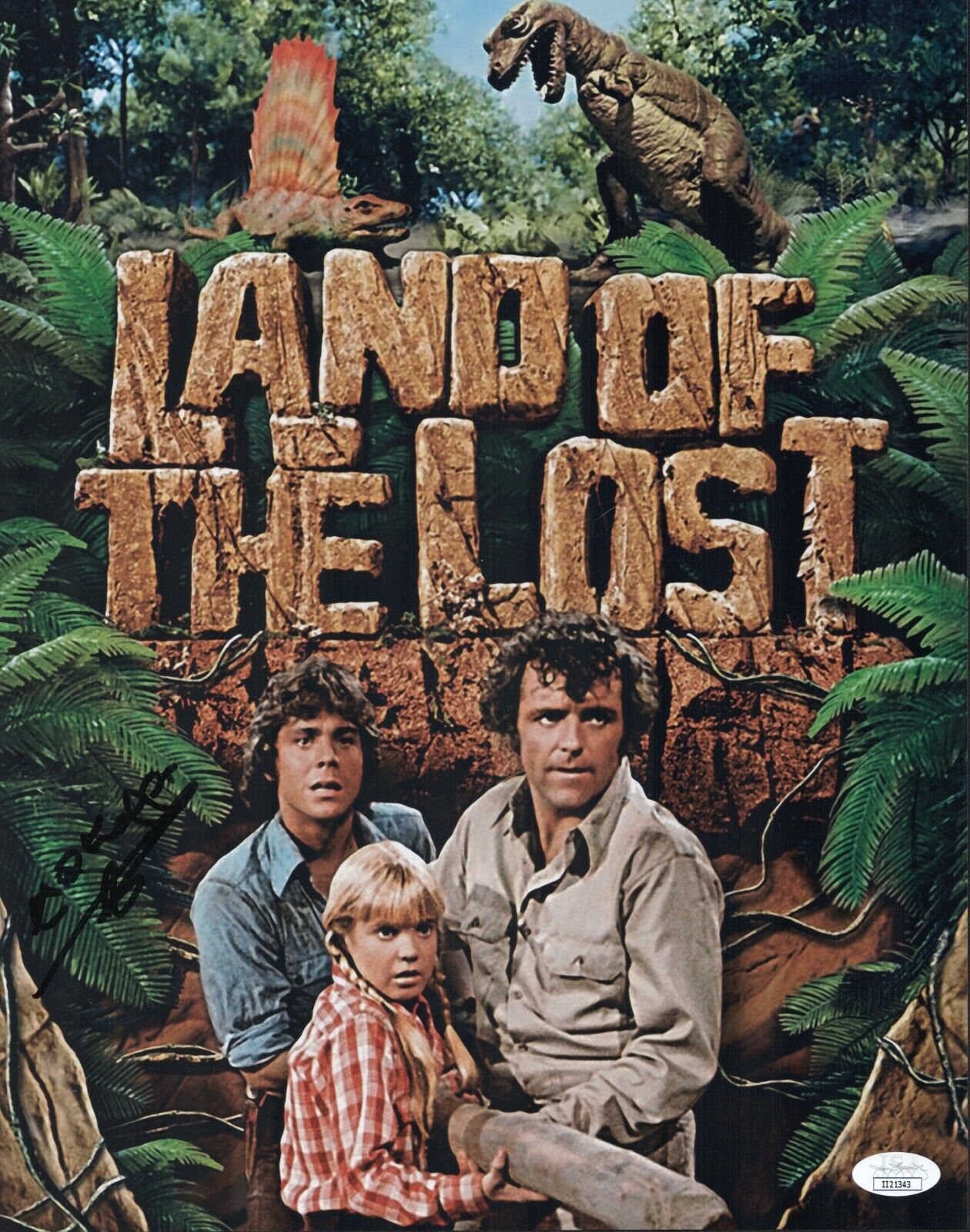 SID KROFFT Signed 11x14 LAND OF THE LOST Photo Poster painting In Person Autograph JSA COA Cert