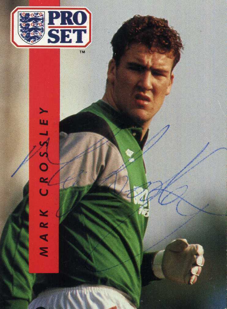 MARK CROSSLEY Signed Photo Poster paintinggraph - NOTTINGHAM FOREST Oldham Athletic - preprint