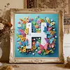 Butterfly Flower H 5D Partial Drill DIY Diamond Painting Kit 30*30cm