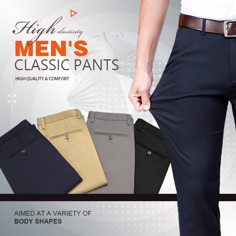 (Summer limited promotion-50% OFF)High Stretch Men\'s Classic Pants