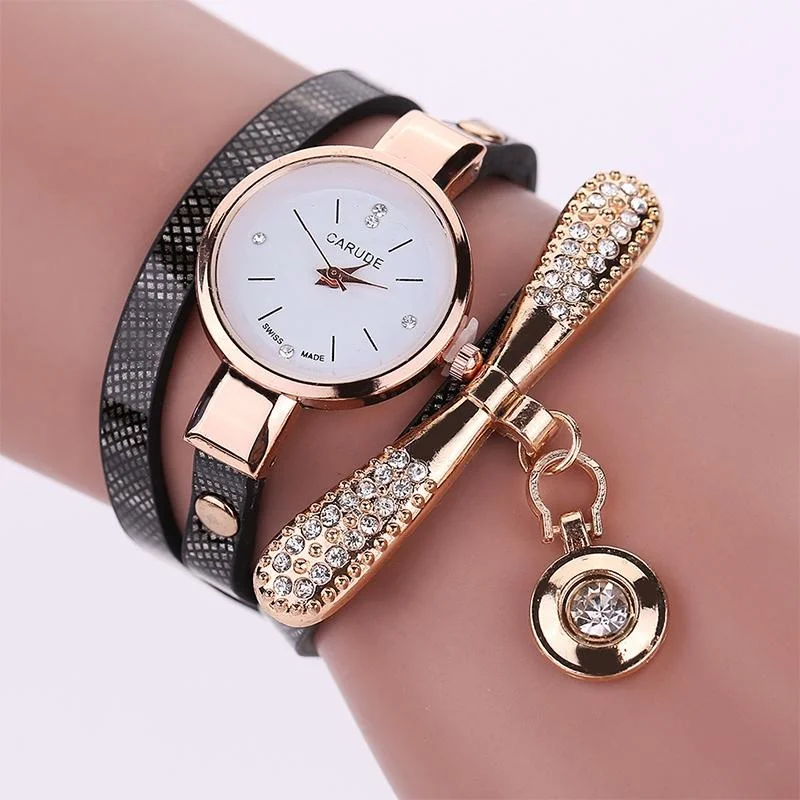 Fashion Women Casual Bracelet Leather Band Watch