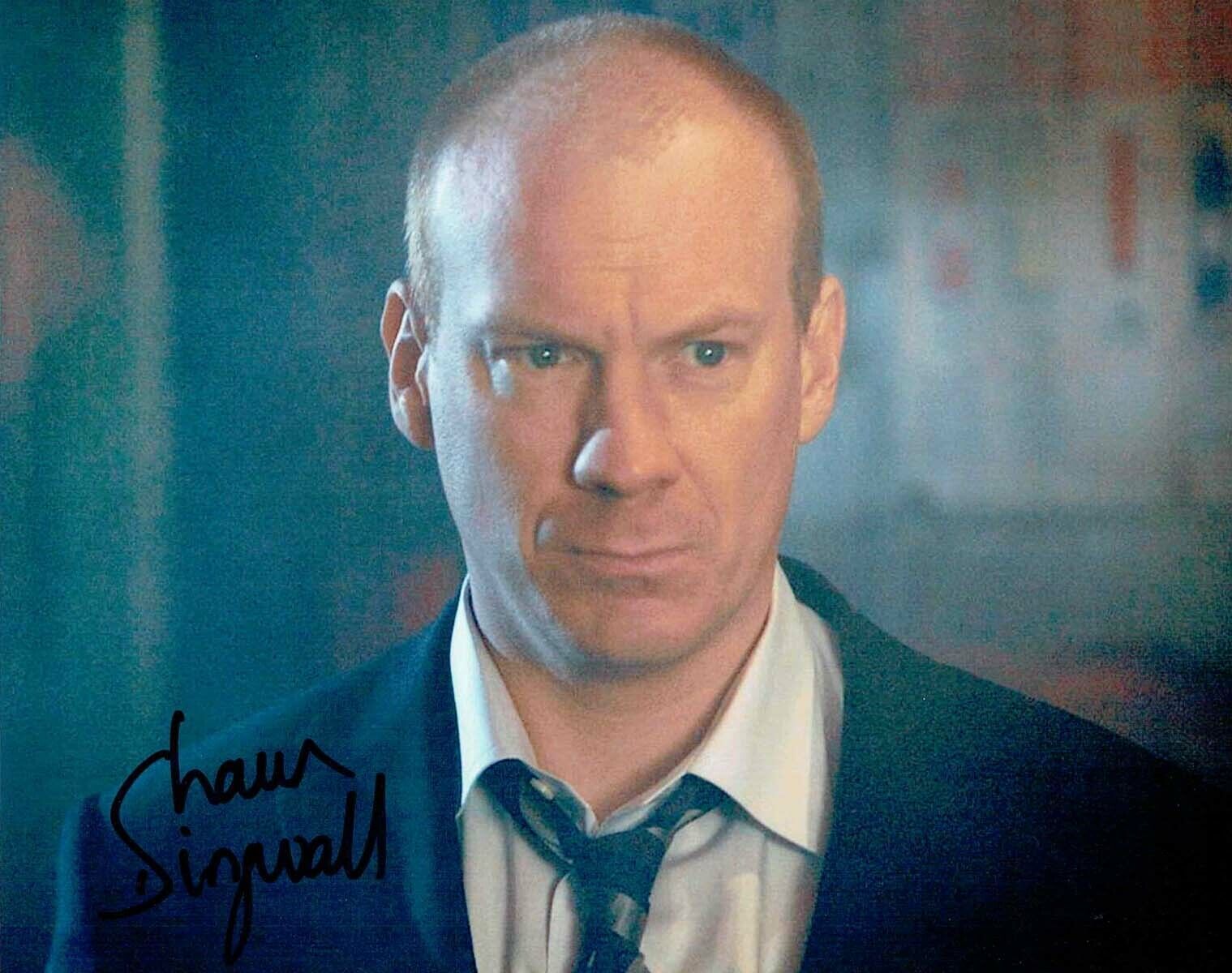 Shaun DINGWALL SIGNED Autograph 10x8 Photo Poster painting AFTAL COA Dr Who Pete TYLER