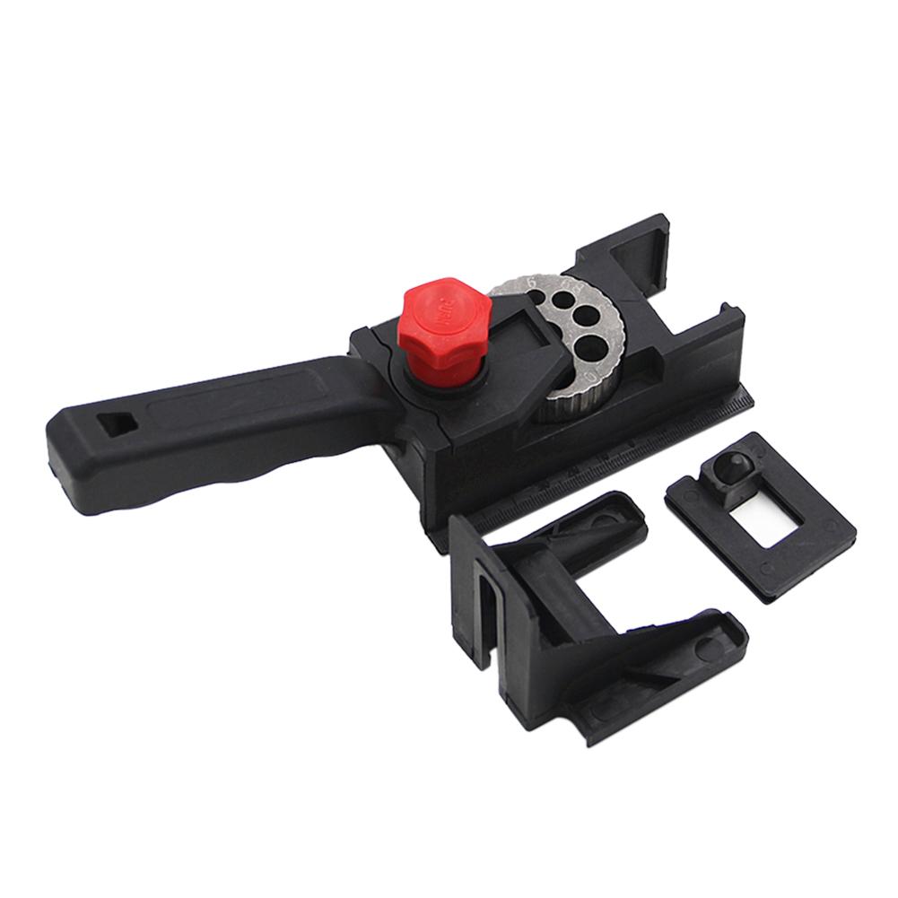

10 Hole DIY Woodworking 3-12mm Drill Guide Drilling Positioning Clamp Bit, 501 Original