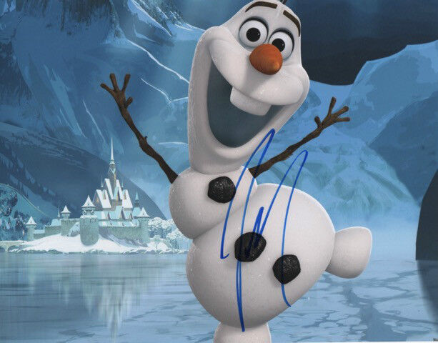 GFA Frozen Olaf * JOSH GAD * Signed 8x10 Photo Poster painting J1 COA