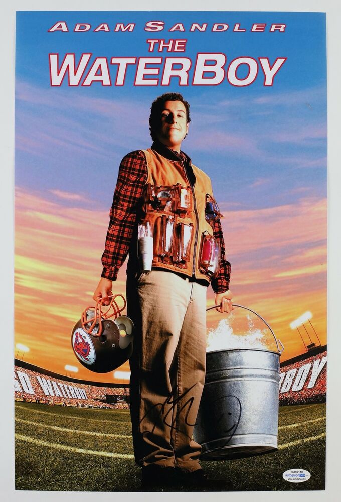 Adam Sandler Autographed Signed The Waterboy 11x17 Photo Poster painting