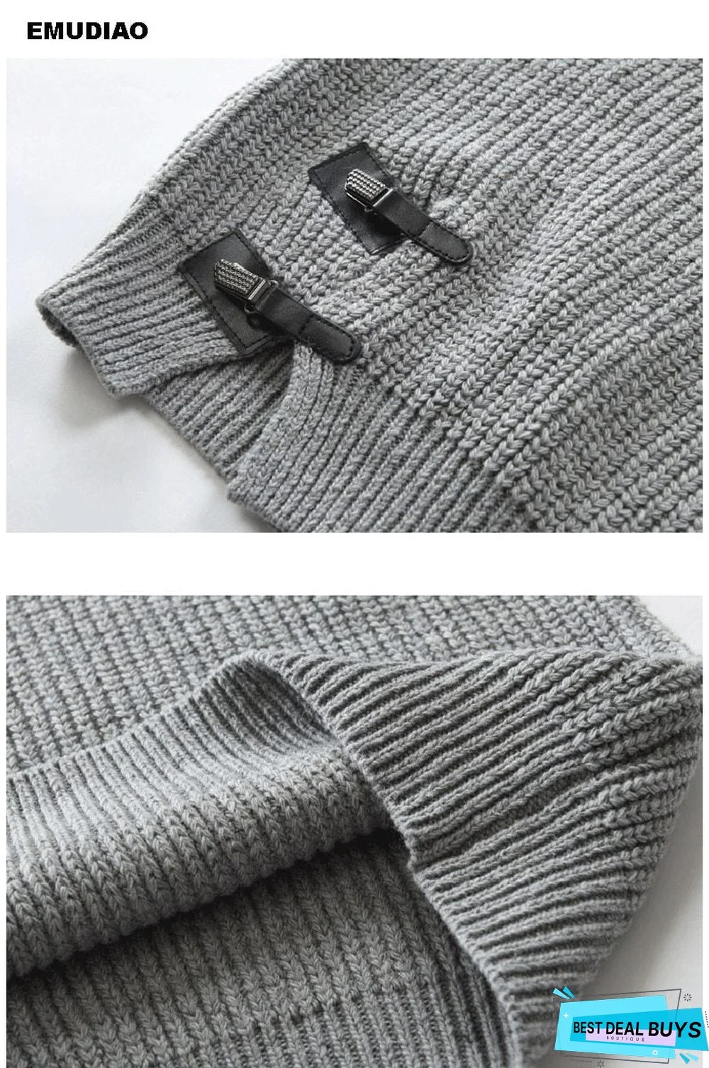 Turtleneck Sweater Men Long Sleeve Knitted Pullovers Soft Warm Basic Man Sweaters Streetwear