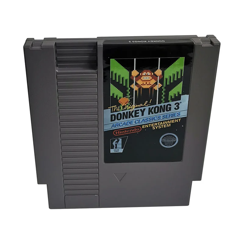 Donkey Kong 3 For Nintendo NES - 8 Bit Game Cartridge