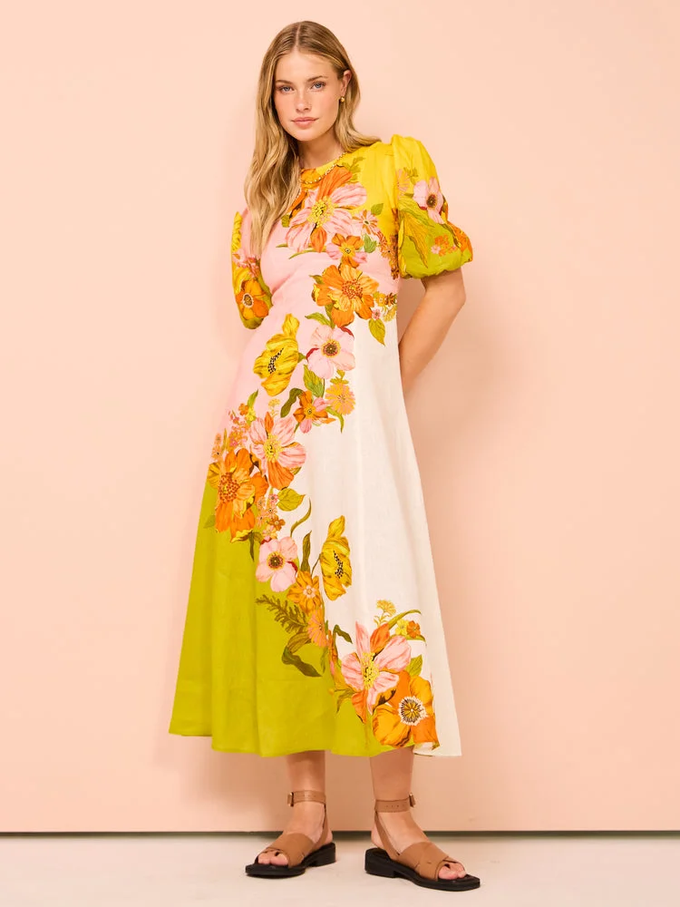 Green Strapless Darner Dress Green Strapless Darner Dress