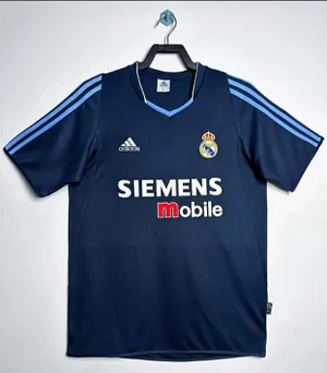 2003/2004 Retro Real Madrid Away Football Shirt 1:1 Thai Quality