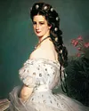 Prinzessin Sissi - runder Bohrer Diamond Painting - 40*50cm