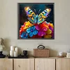Diamond Painting -5D Full Round Drill Butterfly(40x40cm)