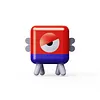 StepBot Small Infantry Robot Desktop Ornaments Pet Decompression Toy