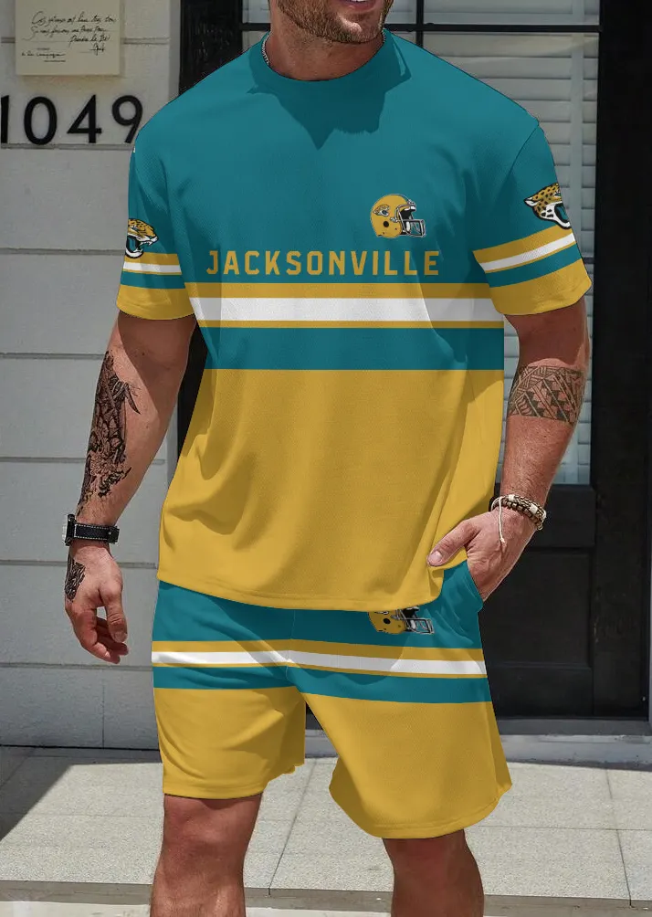 Jacksonville Jaguars Limited Edition Top And Shorts Two-Piece Suits