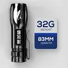 High Power Flashlight 3 Gear Mini Super Bright Torch for Outdoor Camping Fishing