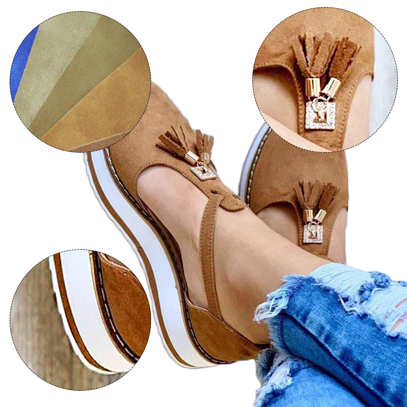 Women's Casual Mary Jane Platform Flat Soft footbed Orthopedic Arch-Support Comfort Shoes