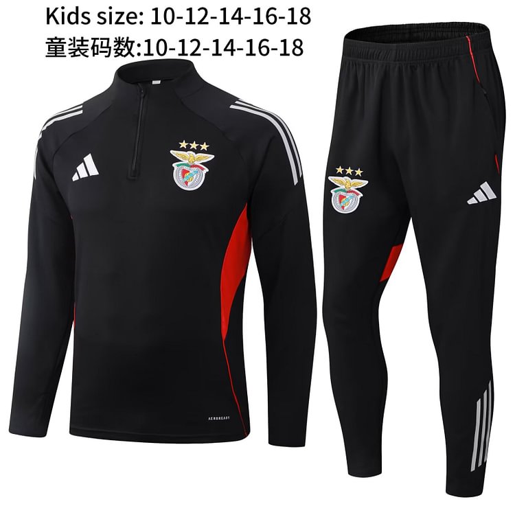 2025-26 Benfica Black Suit - Children's Version