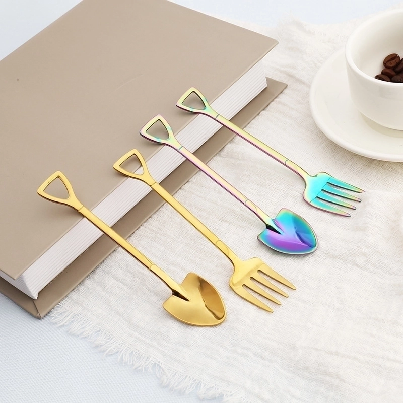 Casual Solid Color Stainless Steel Tableware