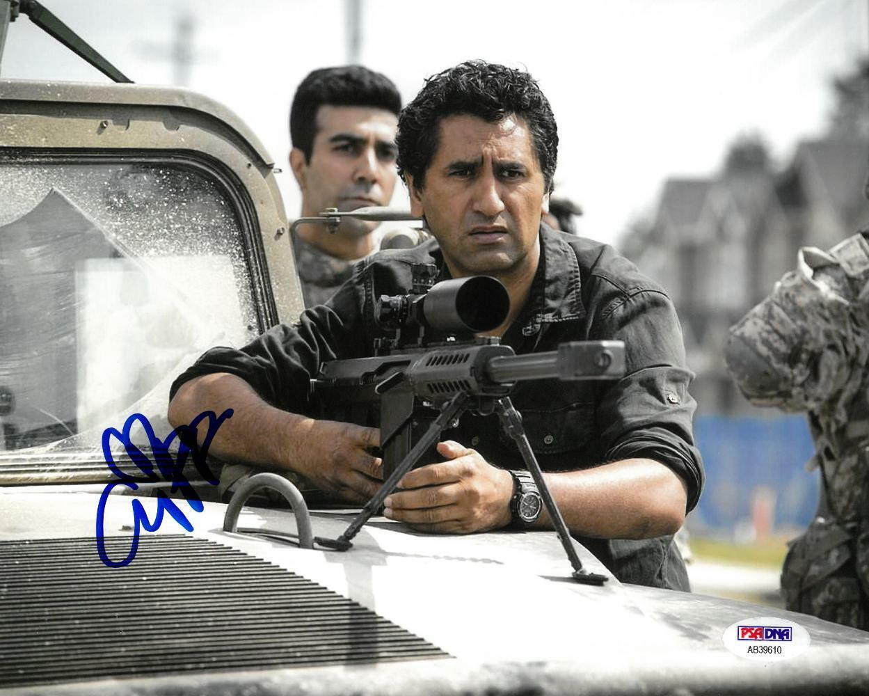 Cliff Curtis Signed Fear the Walking Dead Autographed 8x10 Photo Poster painting PSA/DNA#AB39610