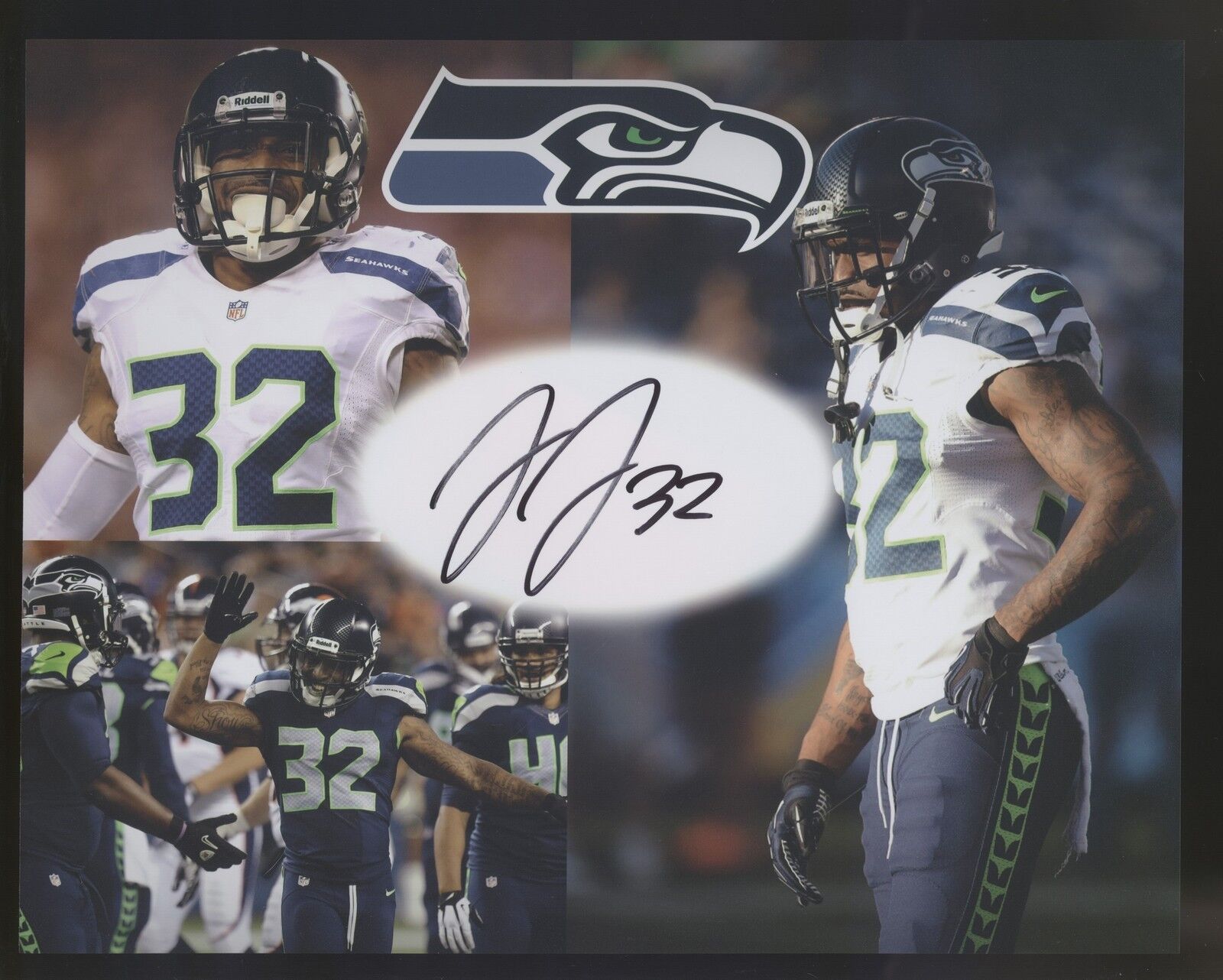 Jeron Johnson 8x10 Photo Poster painting Autographed Signed AUTO Seahawks SB Champion SPH 0497