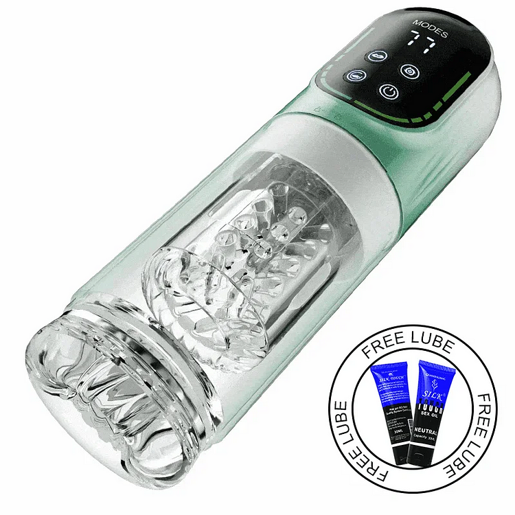 pearlsvibe -  Heaven - 5 In 1 Function Automatic Male Masturbator & Suction Penis Pump