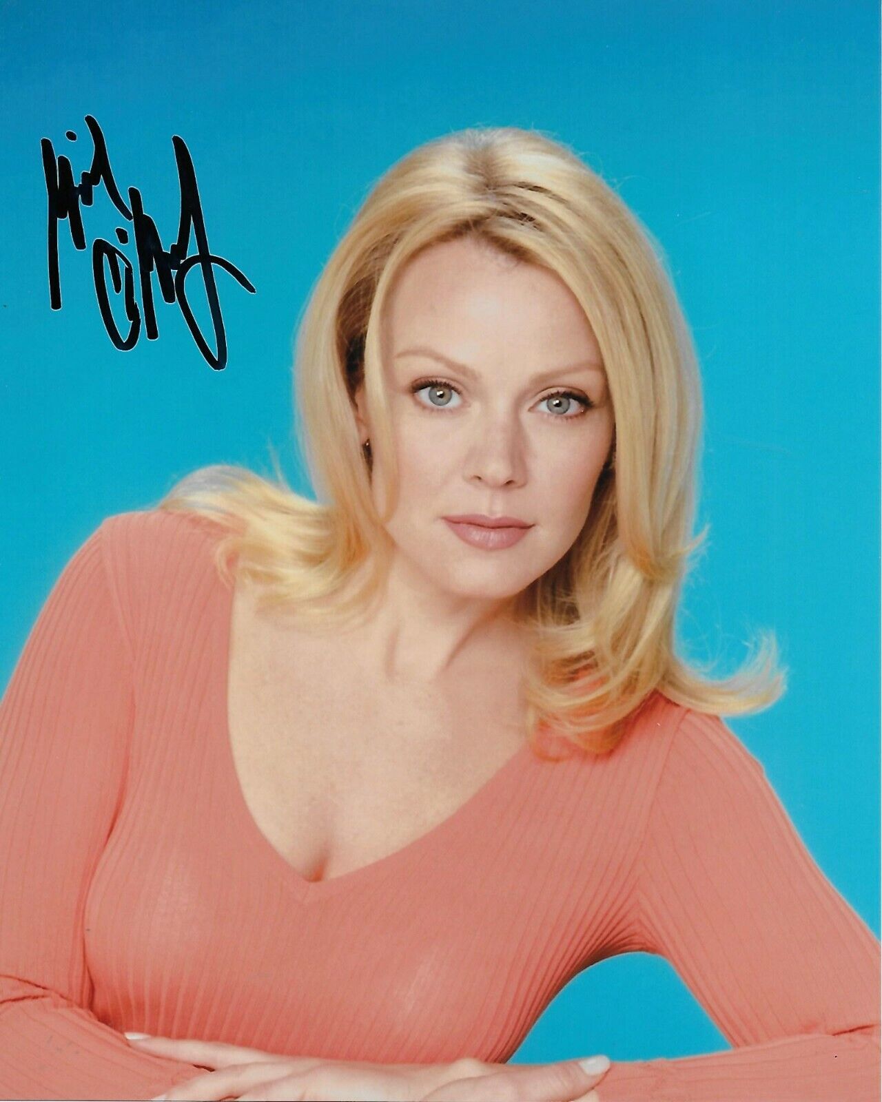 Gail O'Grady Original Autographed 8X10 Photo Poster painting #5 - NYPD Blue