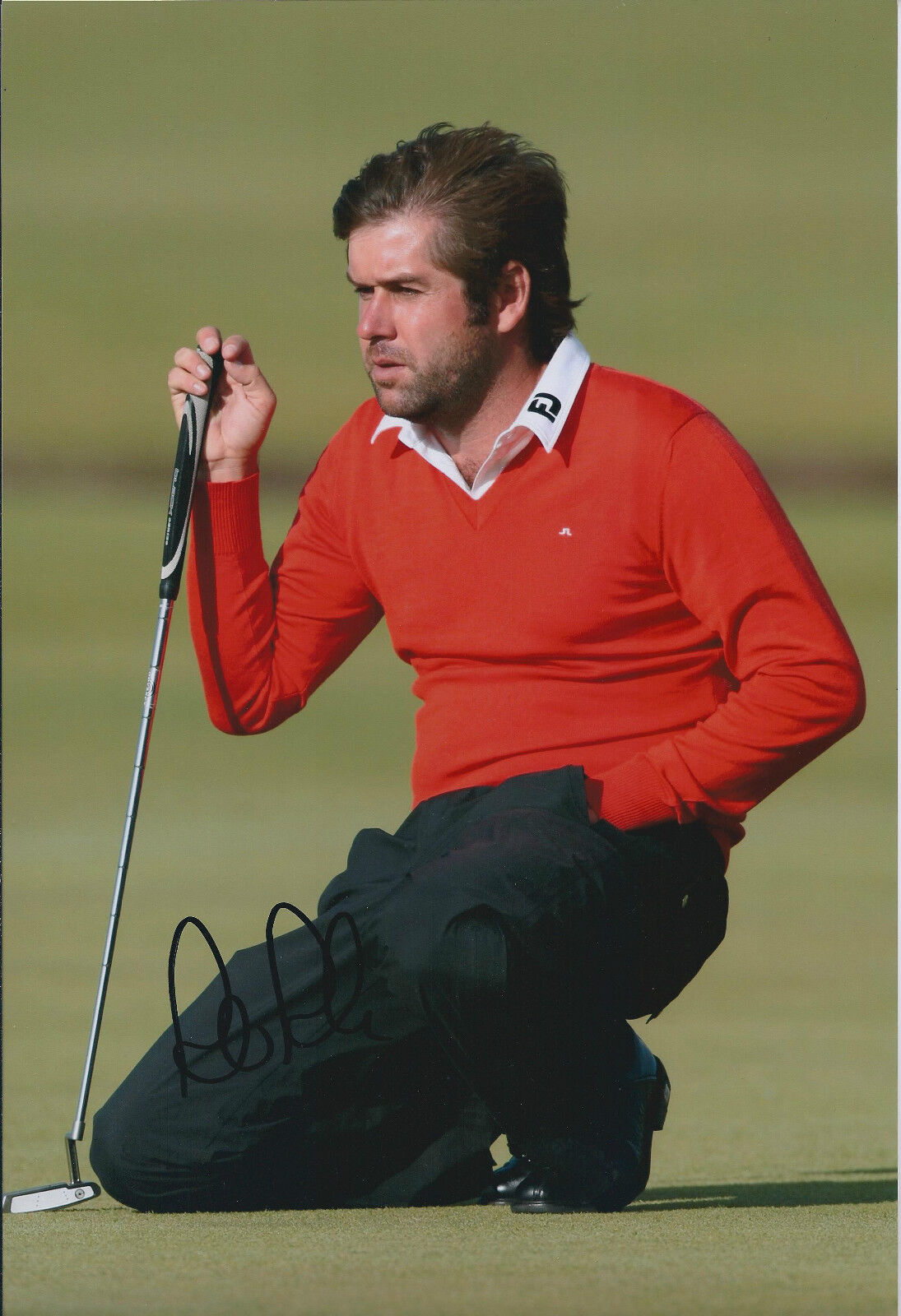 Robert Rock In Person SIGNED Authentic Autograph 12x8 Photo Poster painting AFTAL COA GOLF