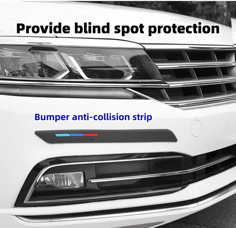 Car blind corner anti-collision strip