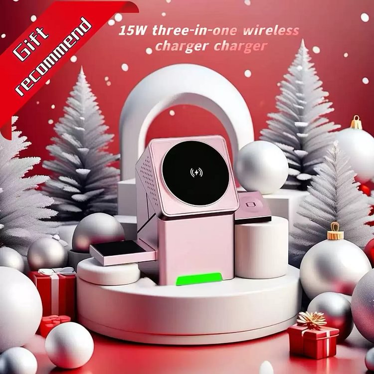 📱3-in-1 Magnetic Wireless Beast &ndash; Fast Charge Trio