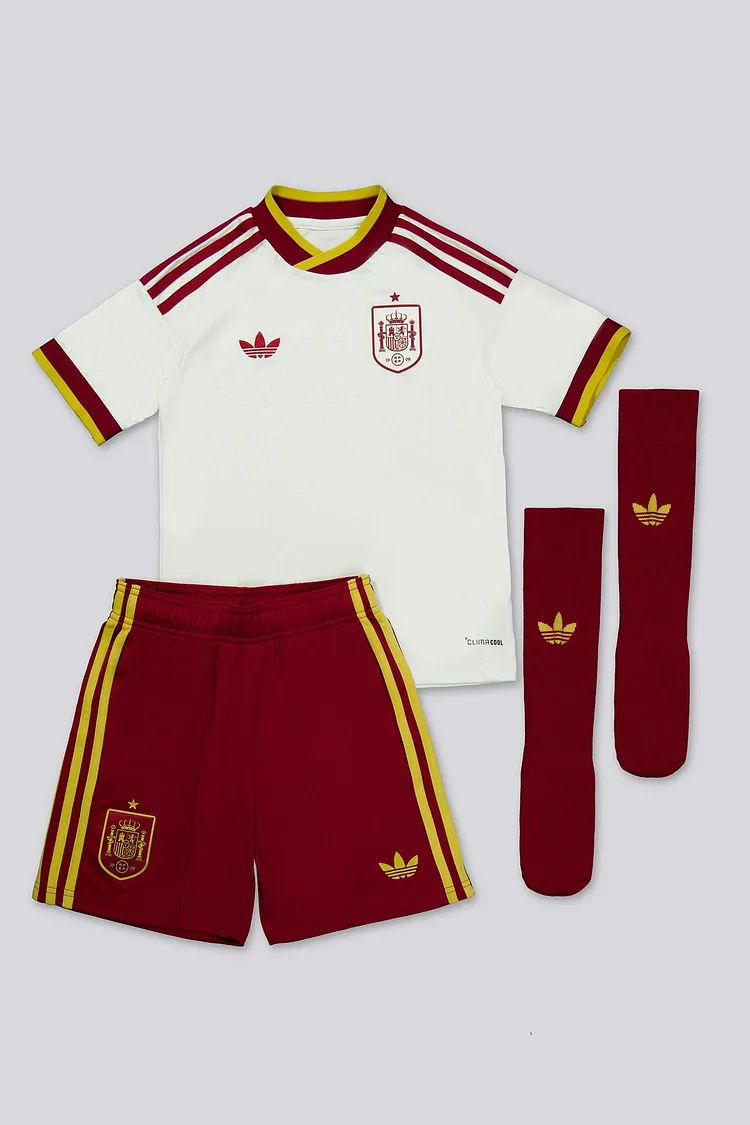 2026&ndash;27 Season Spanish Away Kids' Football Jersey &mdash; 1:1 Replica, Thai-Grade Quality.
