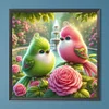 (40*40cm)Birds - Full Round Drill Diamond Painting