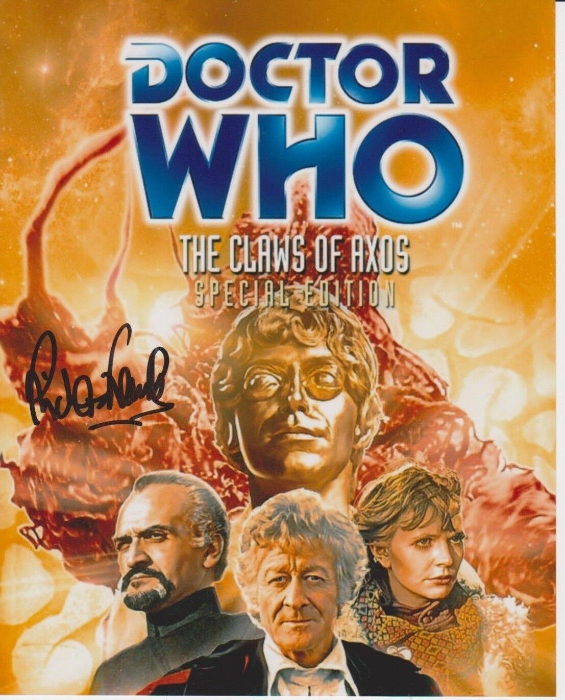 Richard Franklin Signed Photo Poster painting - DOCTOR WHO - THE CLAWS OF AXOS - RARE!! G307