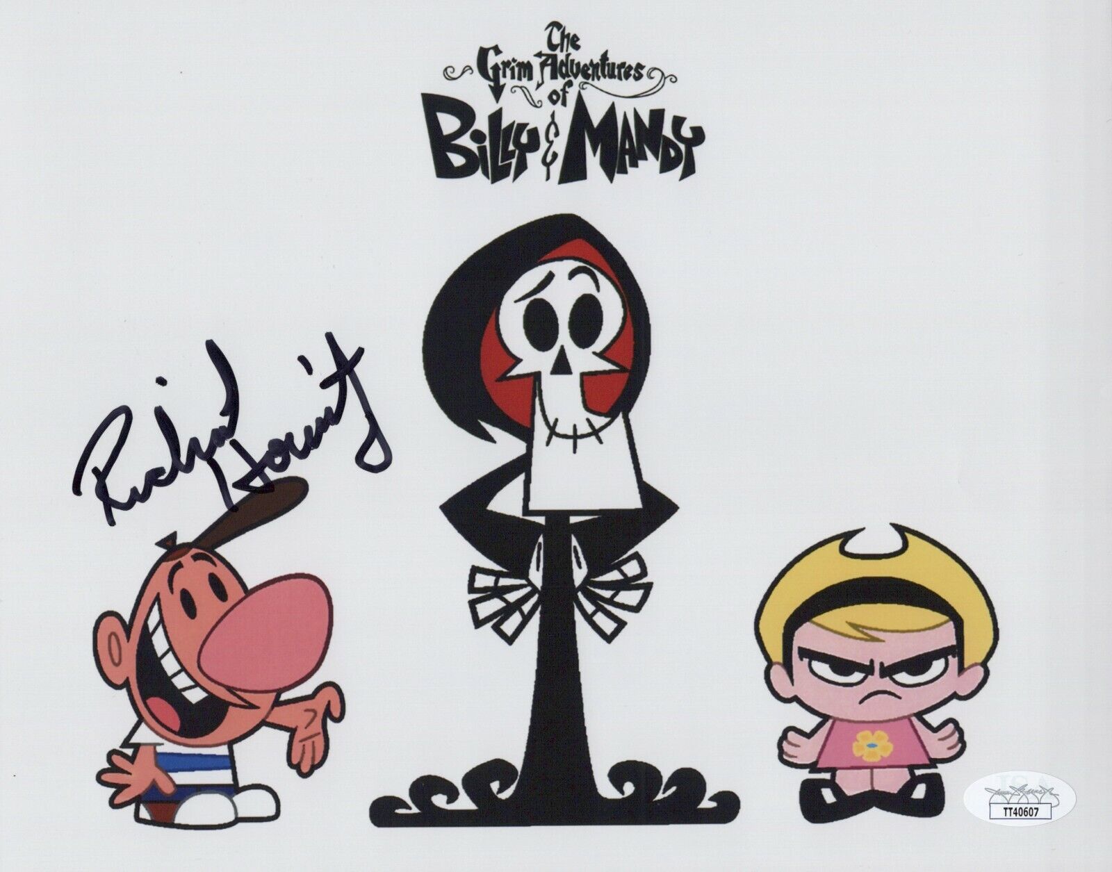 RICHARD HORVITZ Signed 8x10 BILLY & MANDY Photo Poster painting Authentic Autograph JSA COA Cert