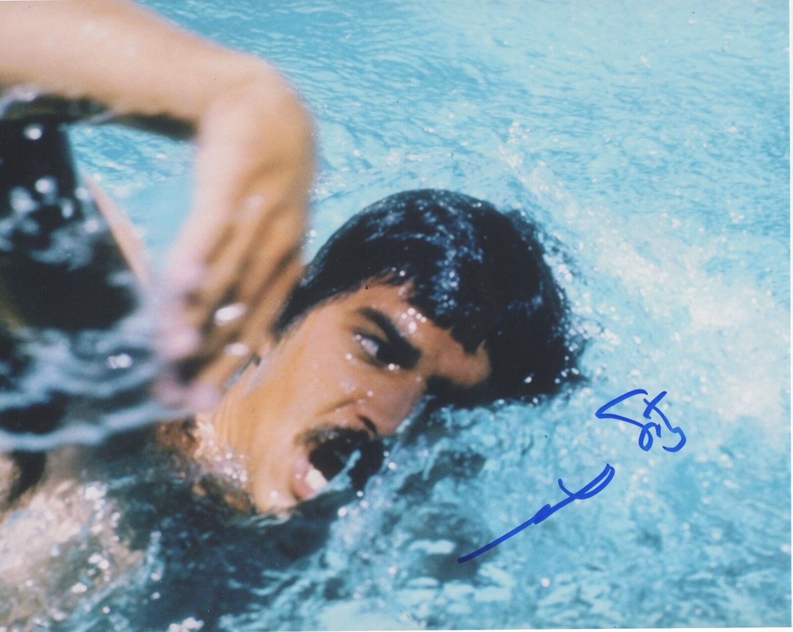 Mark Spitz *Olympic Gold Medalist* Signed Autographed 8x10 Photo Poster painting M3 COA GFA