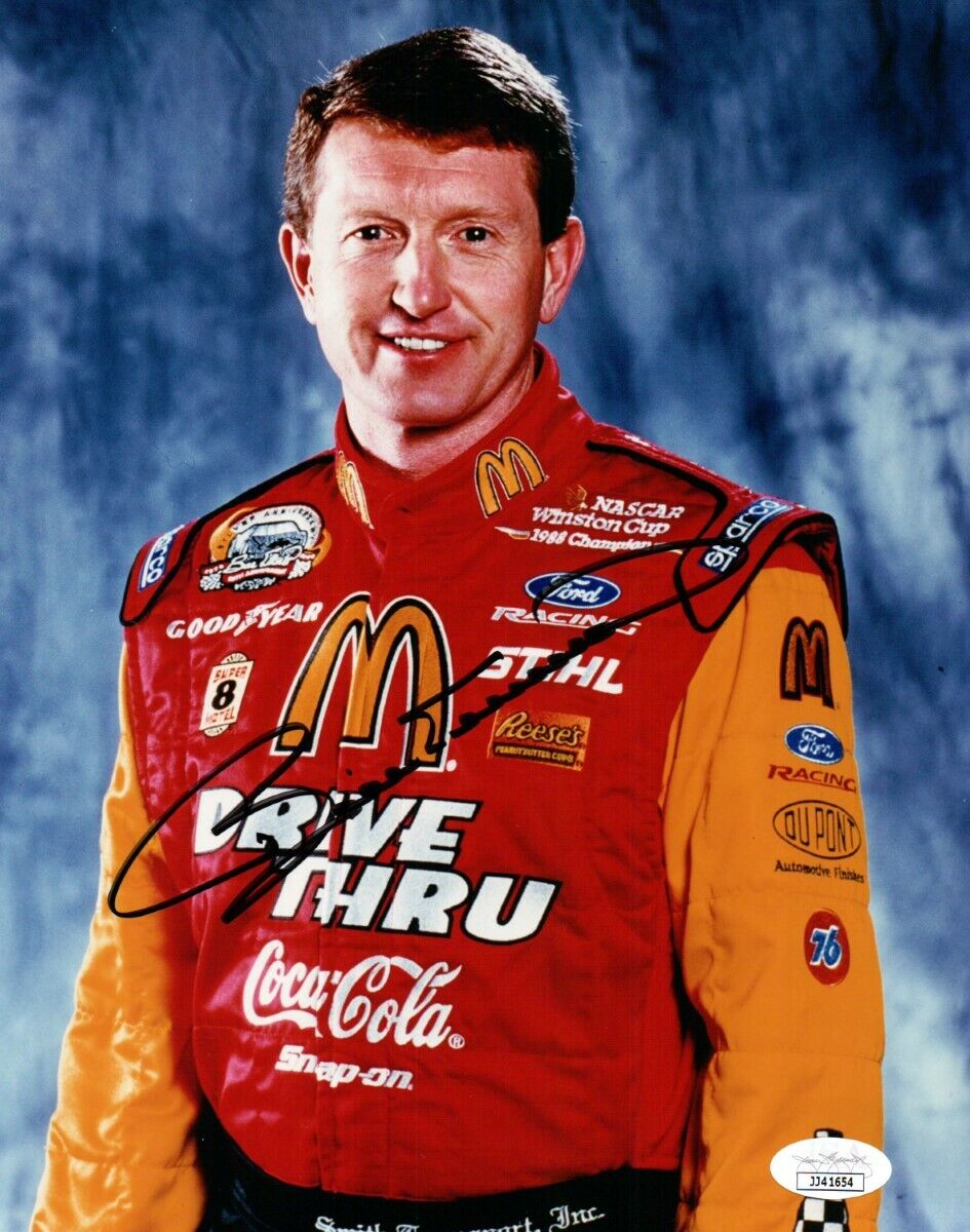 Bill Elliott Signed Autographed 8X10 Photo Poster painting NASCAR Legend JSA COA