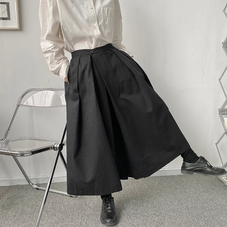 K1800-P60 Metsoul Pants-dark style-men's clothing-halloween